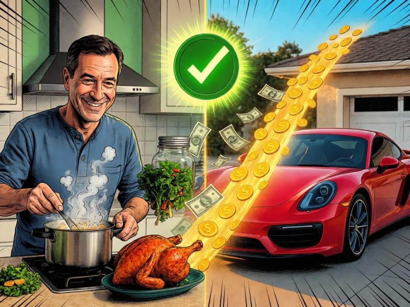 Cooking at home versus eating out, life lessons from a middle class man whose most agonizing decision is what Porsche to get&nbsp;next