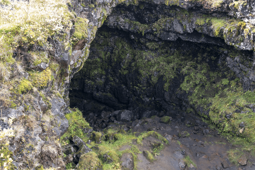 Entrance to the cave